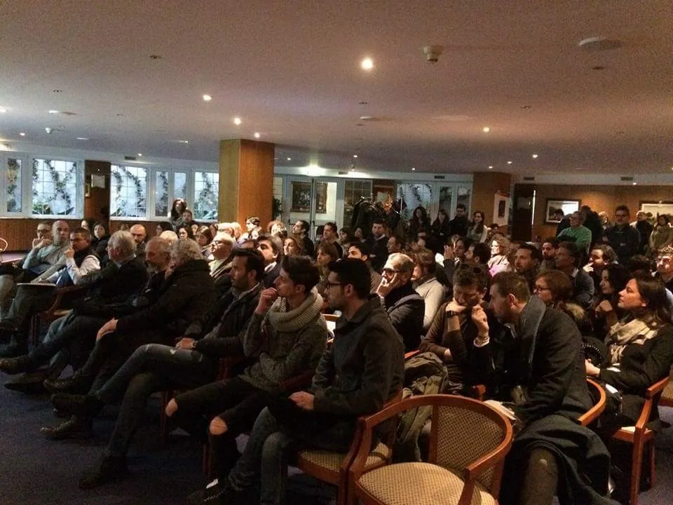 Platea di soci e colleghi durante un evento formativo del Club